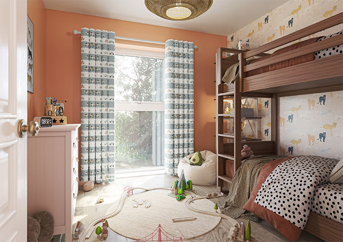 Brum Brum, Petrol - Made to Measure Curtains - Image 8